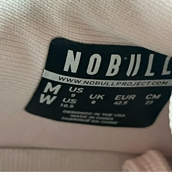NOBULL Training Shoes Athletic Sneakers Women’s Size 10.5 Pink - Picture 9 of 11